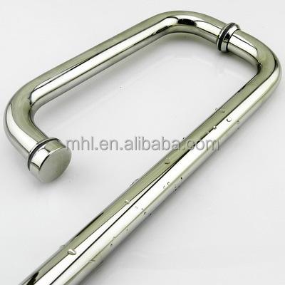 중국 Stain Finish Door Pull Handle Stainless Steel Glass Handle With Total Solution For Projects 판매용