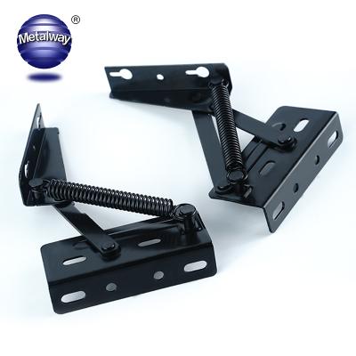 China 2pcs Frame Desk Mechanism Hardware Table Spring Standing Rack Hinge Rack Bracket Folding Lift up Top Coffee Table Lifting en venta