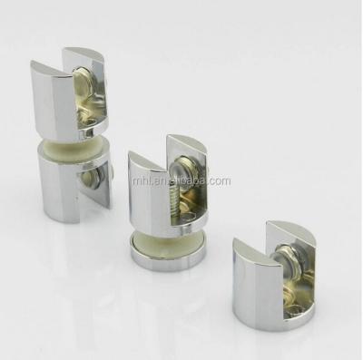 Κίνα Double Sides Glass Shelf Support Clips With Satin And Mirror Finishing προς πώληση