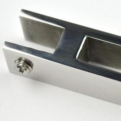 China The Movable Sliding Door Connector Pull Rod Head 180 Degree Stainless Steel Clamp for sale