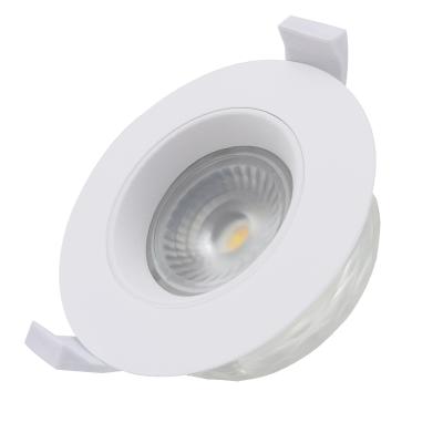 China Adjustable light direction texture HCL downlight popular 2200k-4000k free flicker good weak to heat led downlight 9W IP44 waterproof for sale