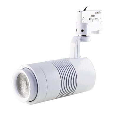 China High Quality White Adjustable Embeded Track Light 20W Led Track Rail Lighting for sale