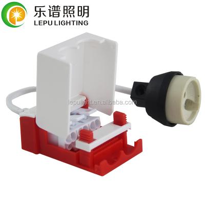 China Accessory lighting box connector box+GU10 quick wiring harness and gu10 bulb socket for sale