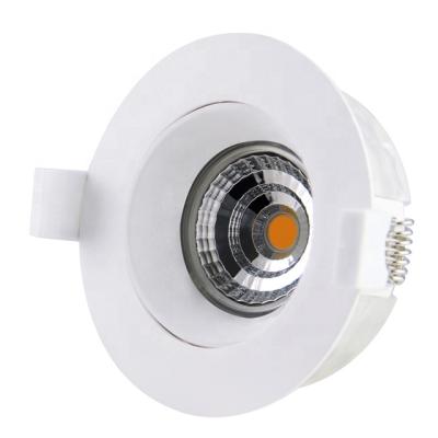 China Scandinavian Gyro 9W Recessed COB Dimmable Downlight Led Cutout 83 for sale