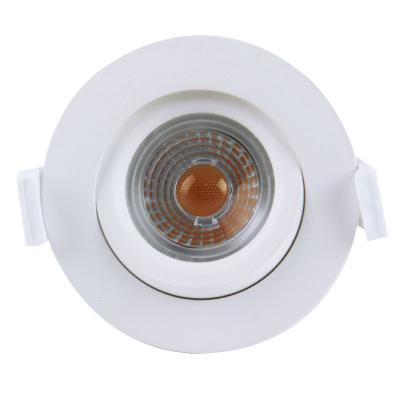 China Modern 7W LED Recessed COB IP44 Downlight 68mm Cutout for sale