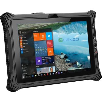 China GENZO Vehicle Mount 10 inch Inte1 Win10 Linux win7 4G LTE Waterproof Industrial Rugged Tablet for sale