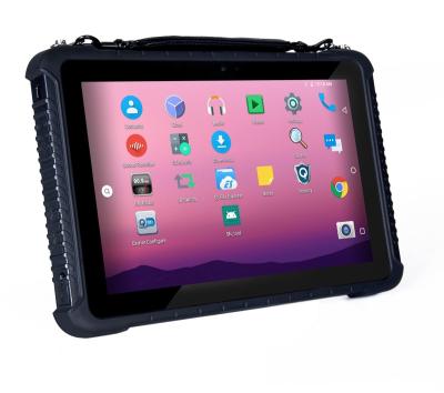 China Genzo MT110 10 Inch Cheapest IP65 Waterproof Rugged Tablet Android 10.0 Passed GMS With Industrial 1D/2D Tablet PC 10 Inch for sale