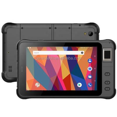 China GENZO Factory Waterproof Rugged 7 Inch Tablet Android 1000 Nits With Uhf Tablet Android With 2D Barcode And Fingerprint for sale