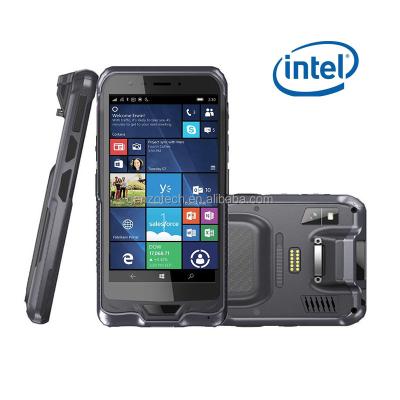 China GENZO Waterproof Rugged PDA for Windows 10 Mobile Computer with Docking Station Cradle Barcode Reader for sale