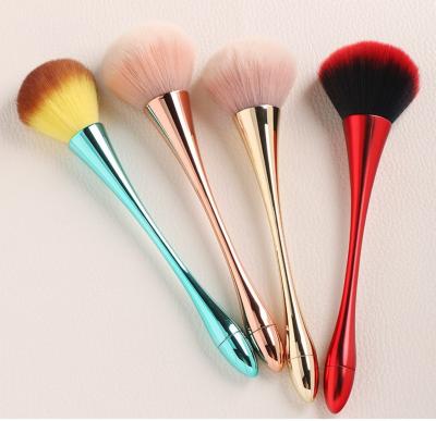 China 1pcs Private Label Long Lasting Makeup Brush For Powder Base Ore Big Coverage Technique Blending Buffing Brushes Real for sale