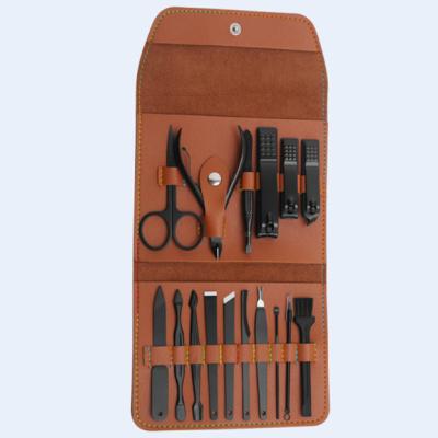 China Mini Hot Selling Full Set Manicure Pedicure Kit Acne Needle Nail Folder Nail Remover For Women Men Grooming Kits for sale