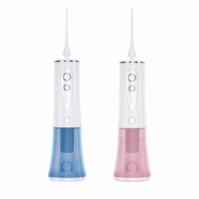 China Outdoor Factory Supply Professional Portable Wireless Oral Irrigator Water Flosser For Dental Care 4pcs Interchangeable Teeth Jet Tips for sale