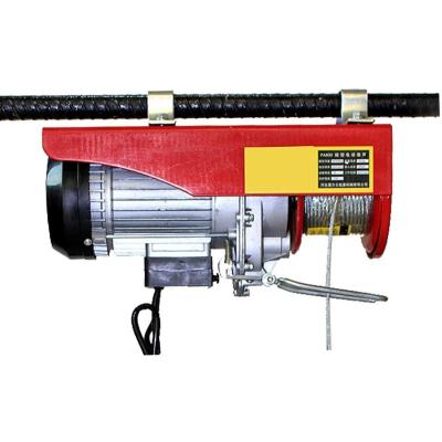 Cina AC220V 30-1000kg Electric Cable Winch Small Crane Hoist Handle Control  Wire Rope in vendita