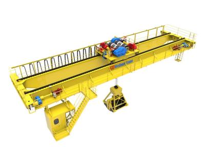 Китай QZ type coal Overhead Bridge Crane bucket double beam marking продается