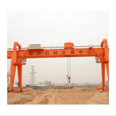 Китай Heavy Duty 50t Double Beam Gantry Crane Travel Lift for Sale with Design Drawing Supply продается