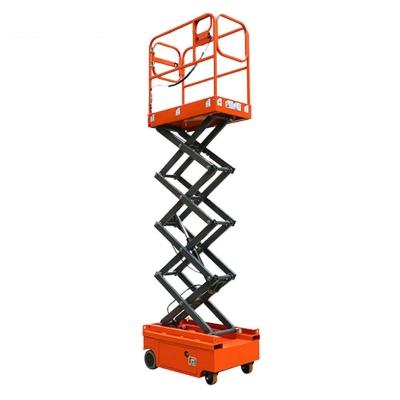 Cina 8m hydraulic Self Propelled Scissor Lift electric platform Good price mechanical in vendita