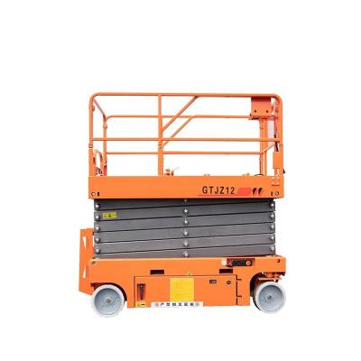 China Mobile electric small hydraulic scissor lifting equipment en venta