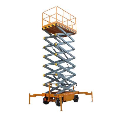 China hot sale Self Propelled Scissor Lift electric mobile shear fork lifting platform en venta