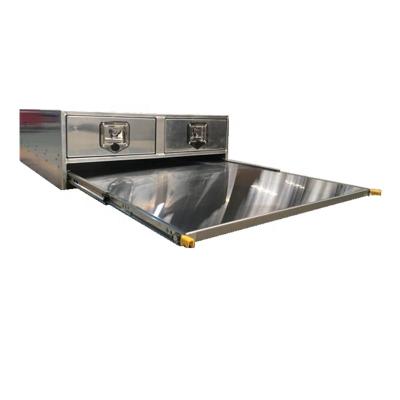 China Aluminum Trailer /Truck Bed Unit Canopy Cargo Drawer Clearance Bench Drawer for sale