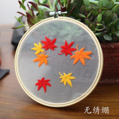 China China embroidery starter kit with floral or plant pattern and instructions, free shipping embroidery kit for sale