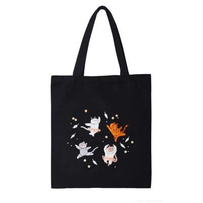 China White Canvas Tote Bag Embroidery Kit from China with pattern and instructions include canvas bag, free shipping embroidery kit for sale