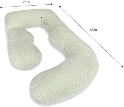 China High Quality Anti-static 3D Air Layer Pregnancy Pillows, U Shaped Pillows For Pregnant Women for sale