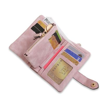 China New Korean Cute Multifunctional Girl Pocket Wallet MIYIN Student Short Wallet Multi-Card Purse Female Short Wallet Female for sale