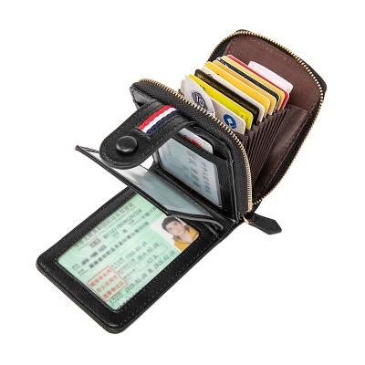 China 2021 Fashion MIYIN Multifunctional rfid Card Holder Wholesale Driver's License Credit Card Holder Card Slots for sale