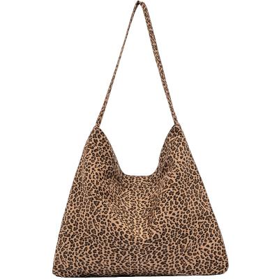 China MIYIN Fashion Leopard Print Designer Casual Handbags Large Capacity Ladies Bag Canvas Fashion Tote Handbags for sale