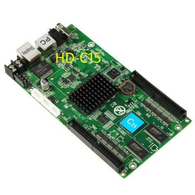 China Huidu C15 HD-C15 4GB control card indoor and outdoor asynchronous memory work with HD-R500 HD-R501 HD-R5018 led receiving card sending card hd c15 for sale