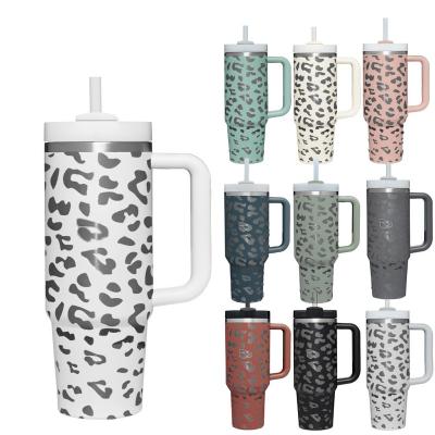 China Viable Customize Adventure 40oz Fire Extinguisher Tumbler Vacuum Reusable Travel Mug Stainless Steel Vacuum Insulated 40oz Tumbler With Straw for sale