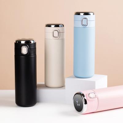 China Sustainable Hot Sales Stainless Steel Thermos Mug Smart Led Digital Temperature Display Outdoor Thermos Mug Temperature Travel Mug for sale