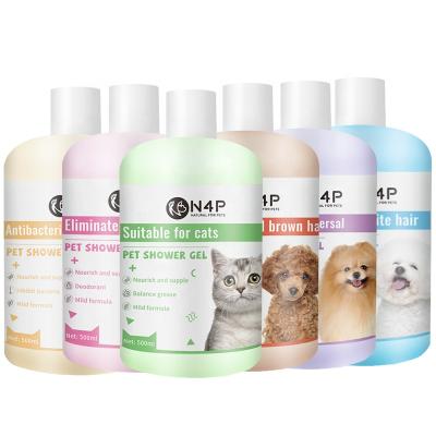 China Eco Friendly OEM Stocked 500ml Organic Private Label Cat Dog Pet Shampoo & Conditioner Chip Tick Treatment for sale