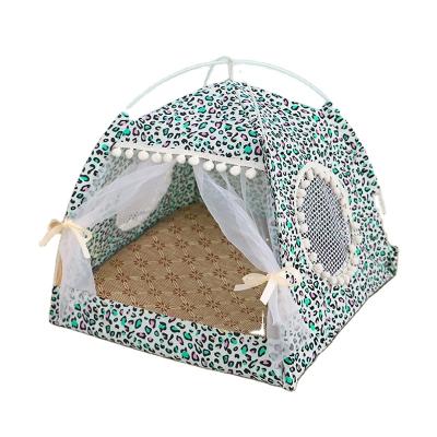 China Breathable Luxury Pet Beds Pet Tents Bedroom Puppy Bed Portable Pet Play Tent For Dog Cat for sale