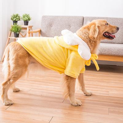 China Sunflower Sustainable Dog Clothes Keep Dogs Warm Pet Clothes Suitable For Large Pets for sale