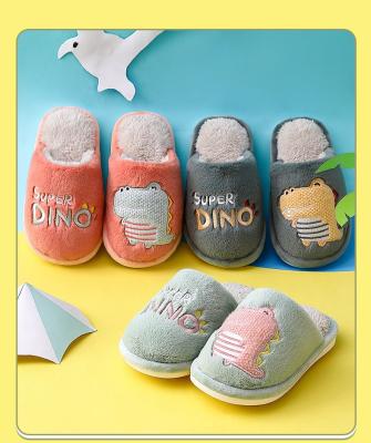 China New Arrival Breathable Autumn And Winter Children'S Cotton Slippers Cute Furry Slippers Indoor Designer for sale