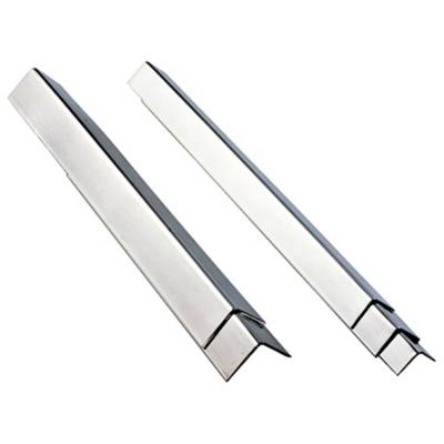 China Industry High Quality Cheap Price 16 Gauge Stainless Steel 201 Unequal Angle Bar With Hole for sale