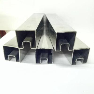 China Welded Steel Pipe Color Mirror 2 Inch 201 Stainless Steel Extrusion Profiles For Railing for sale