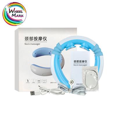 China Multi-Functional Massager Deep Cervical Head Shoulder Care Pain Relief Tissue Pulse Electric Neck Massager for sale