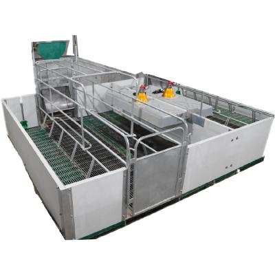 China Farms Pig Farm Equipment Animal Crates Crate Sow Bed Gestation Stall American Piglet Farrow Bed for sale