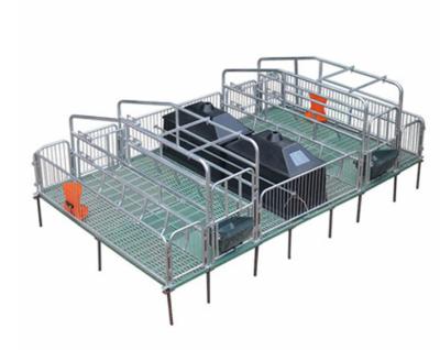 China Farms pig farrowing crates for piglets sow and pig cage sow delivery bed farrowing crates for sale