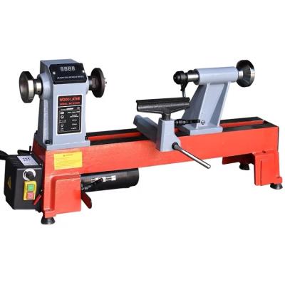 China Building Material Stores Digital Small Mini Wooden Lathe Woodworking Lathe DIY Spinning Home Machine for sale