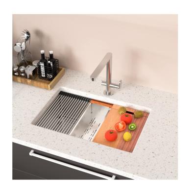 China Without Faucet China Factory Wholesale Single Bowl Stainless Steel Kitchen Sink for sale