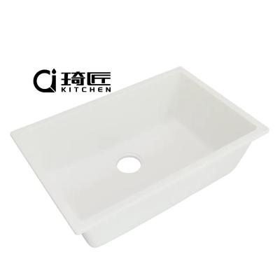 China Without Faucet Hot Sale Granite Sink (Quartz Sink) 7846G for sale