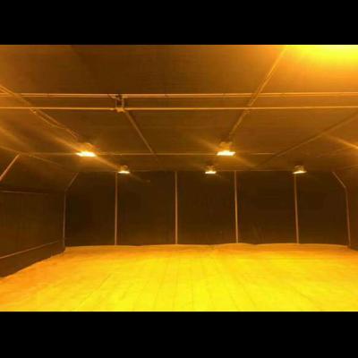 China 2.8-3.5m Roof Height Blackout Light Deprivation Greenhouse for Herbs Tomato and Flowers for sale