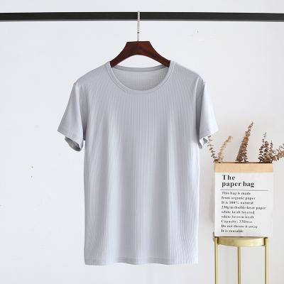 China Street Cotton Thermal High Quality Loose Mens Sports Casual Round Neck T-shirt Short Sleeve for sale