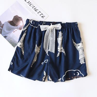 China Brand Thermal Warm Summer Fashion Men And Women Popular Print Drawstring Couples Universal Breathable Casual Shorts for sale