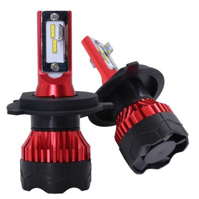 China Auto Headlight K5 55W 6000LM 3000K 6000K 8000K Car Lamps Manufacture H4 LED Aluminum Car LED Headlight Auto Bulb for sale