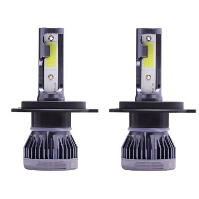 China Wholesale Aluminum Car Headlights Mini H7 LED Light Bulb H1 H7 2 PCS Led Headlight Kit 9005 Car HB3 9006 HB4 12V Auto Lamps 60W 8000LM for sale