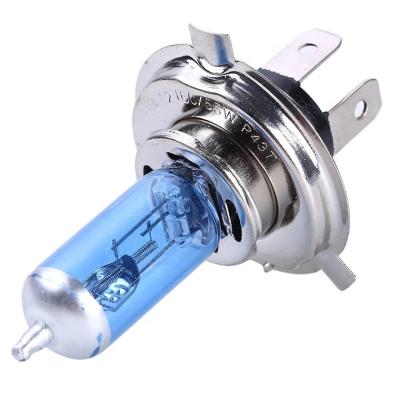 China H3 H4 H7 12V 55W Lowest High Quality Super White Halogen Bulb Car Headlight 4*4 for sale